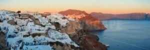 Santorini skyline sunset - Songquan Photography