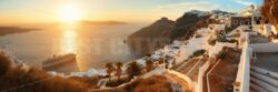 Santorini skyline sunset - Songquan Photography