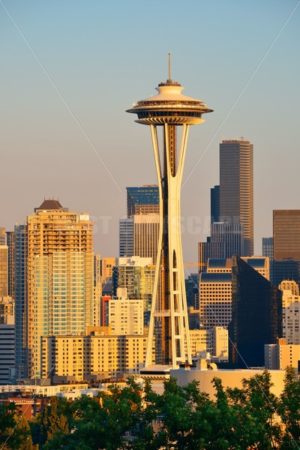 Seattle city skyline - Songquan Photography