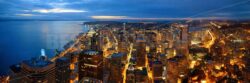 Seattle rooftop panorama - Songquan Photography