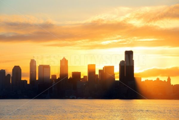 Seattle sunrise - Songquan Photography