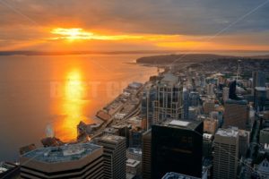 Seattle sunset - Songquan Photography