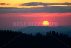 Sequoia National Park at sunset - Songquan Photography