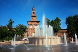 Sforza Castle fountain - Songquan Photography