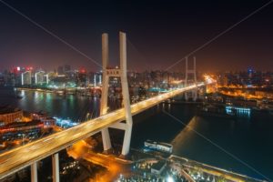 Shanghai Nanpu Bridge over Huangpu River - Songquan Photography