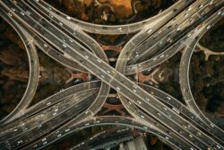 Shanghai Yanan Road overpass bridge - Songquan Photography