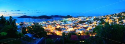 St Thomas mountain view in early morning - Songquan Photography