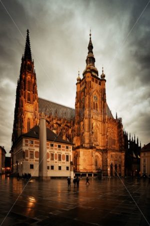 St. Vitus Cathedral at night - Songquan Photography