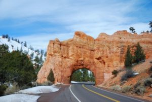 Stone gate in Bryce Canyon national park - Songquan Photography