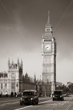 Taxi and Big Ben - Songquan Photography