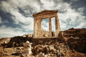 Temple in Delos - Songquan Photography