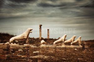 Terrace of the Lions in Delos - Songquan Photography
