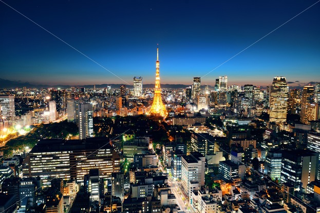 Tokyo Skyline Songquan Photography
