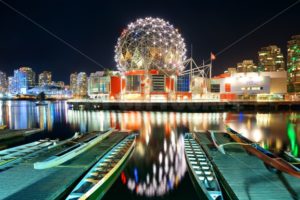Vancouver city night - Songquan Photography