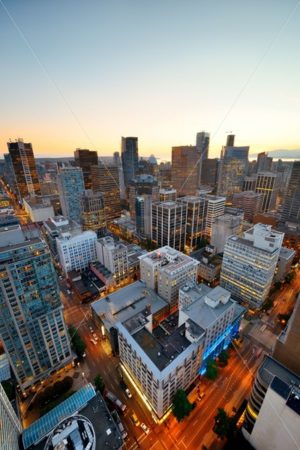 Vancouver rooftop view - Songquan Photography