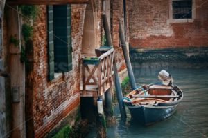 Venice boat alley - Songquan Photography