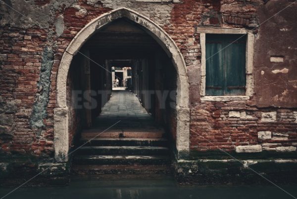 Venice building hallway - Songquan Photography