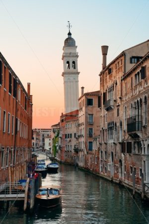 Venice canal San Giorgio dei Greci - Songquan Photography
