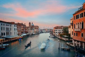 Venice grand canal sunset - Songquan Photography