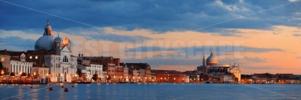 Venice skyline panorama at night - Songquan Photography