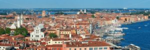 Venice skyline panorama viewed from above - Songquan Photography