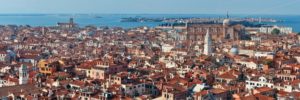 Venice skyline panorama viewed from above - Songquan Photography