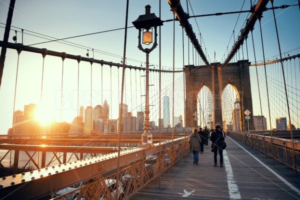 Walk on Brooklyn Bridge - Songquan Photography