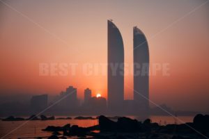 Xiamen sunrise silhouette - Songquan Photography