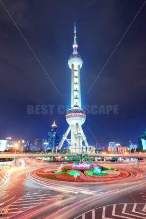 oriental pearl tower in Shanghai - Songquan Photography