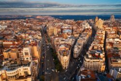 Aerial view of Gran Via - Songquan Photography