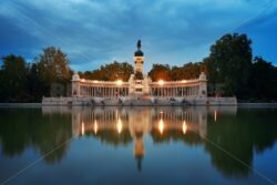 Madrid El Retiro Park monument - Songquan Photography