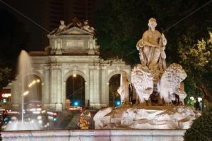 Madrid Fountain of Cibeles - Songquan Photography
