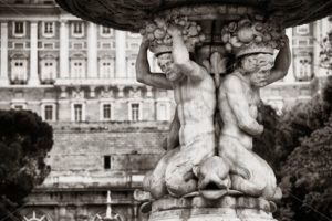 Madrid Royal Palace fountain - Songquan Photography