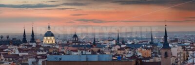 Madrid rooftop sunset view - Songquan Photography