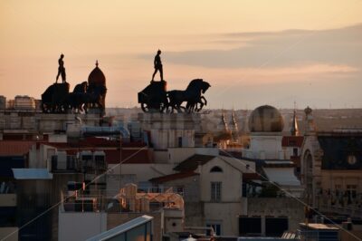 Madrid rooftop view - Songquan Photography