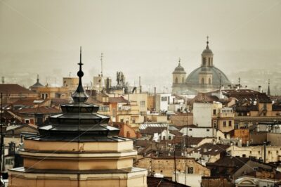 Madrid rooftop view - Songquan Photography