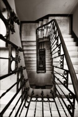 Staircase in hotel - Songquan Photography