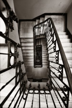 Staircase in hotel - Songquan Photography