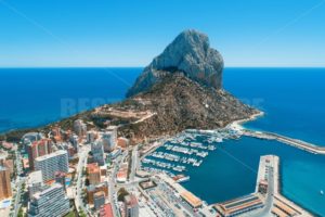 Aerial view of Calpe - Songquan Photography