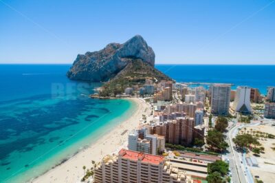 Aerial view of Calpe - Songquan Photography