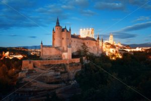 Alcazar of Segovia at night - Songquan Photography