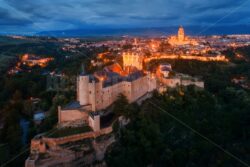 Alcazar of Segovia at night - Songquan Photography