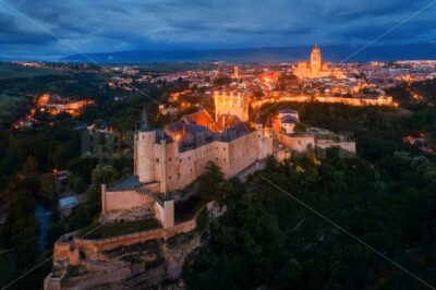 Alcazar of Segovia at night - Songquan Photography