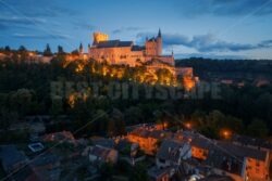 Alcazar of Segovia at night - Songquan Photography