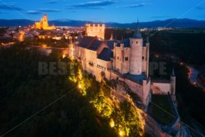 Alcazar of Segovia at night - Songquan Photography