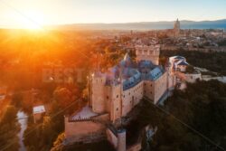 Alcazar of Segovia sunset - Songquan Photography