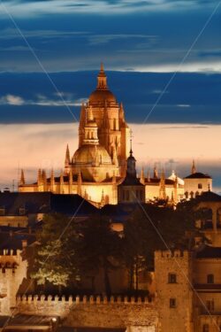 Cathedral of Segovia night - Songquan Photography