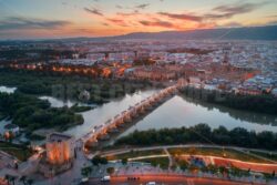 Cordoba aerial view at night - Songquan Photography