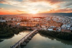 Cordoba aerial view at sunset - Songquan Photography