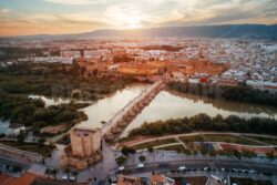 Cordoba aerial view at sunset - Songquan Photography